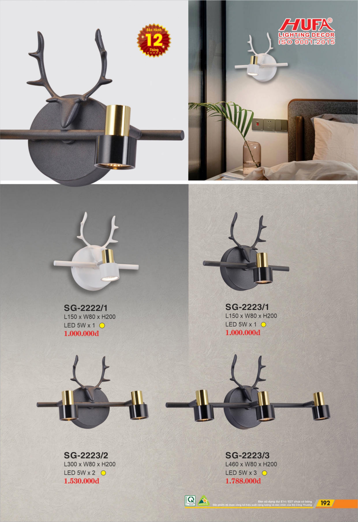 Bảng giá đèn LED HUFA 2026